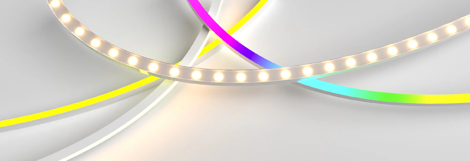 Dot-free COB and neon LED strip products